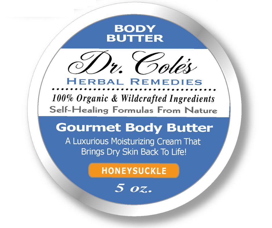 Dr. Cole's Gourmet Body Butter - HONEYSUCKLE SixPak