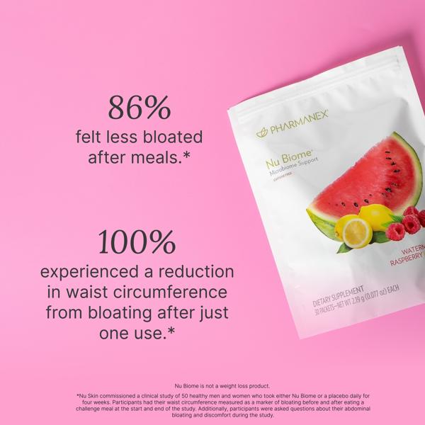 Pharmanex® Nu Biome® Watermelon Raspberry Lemon WITH Caffeine