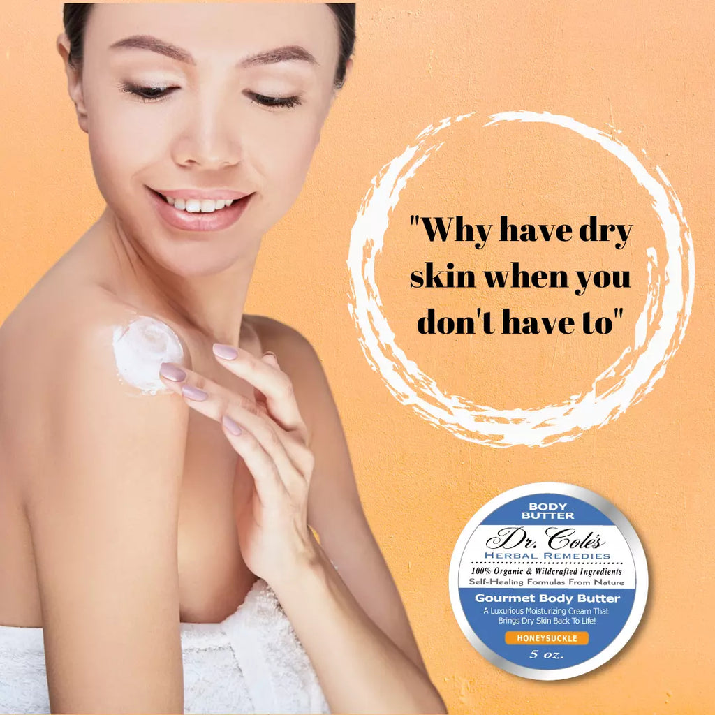 Dr. Cole's Gourmet Body Butter - HONEYSUCKLE SixPak